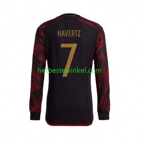 Duitsland Havertz 7 Voetbalshirts Uit WK 2022 - LS